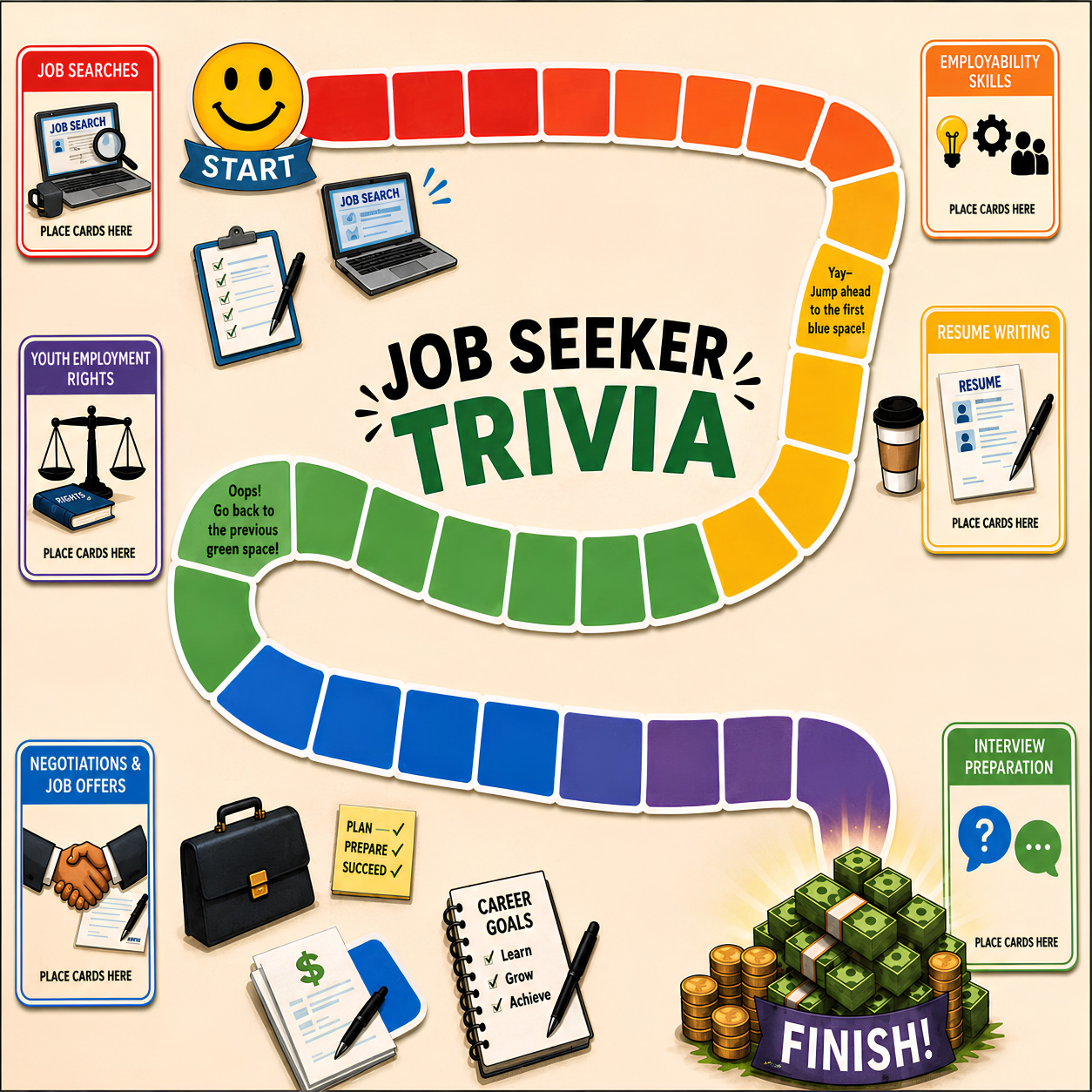 Job Seeker Trivia! — Print